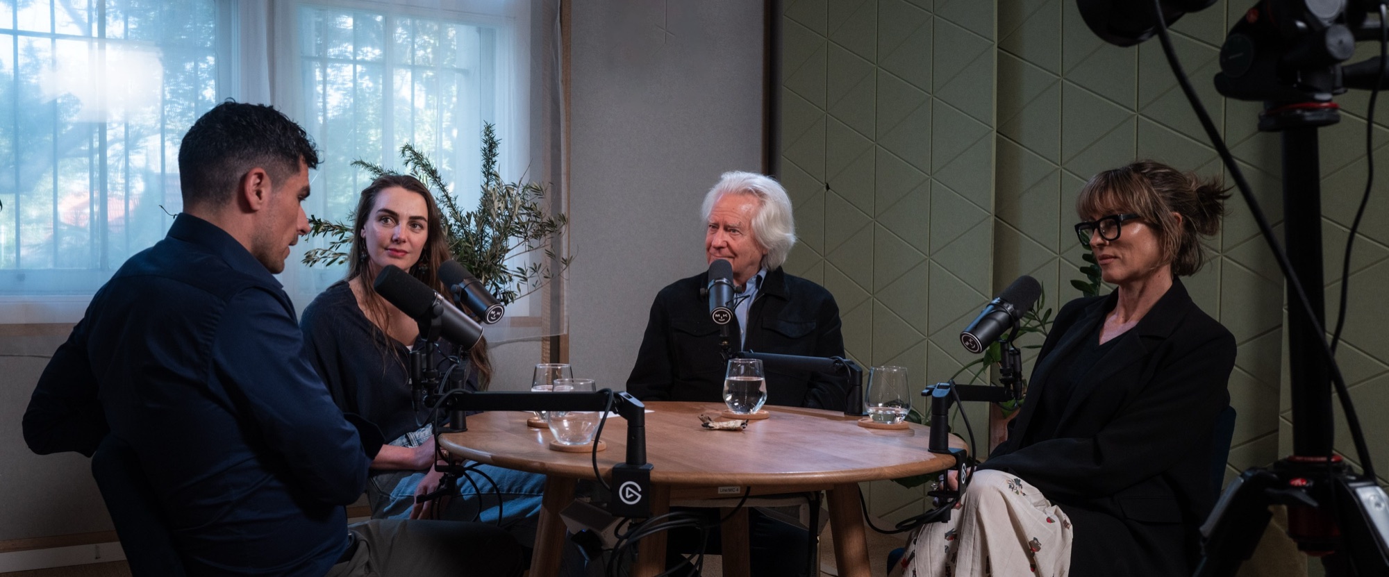 Luke Kemp, Sarah Wilson and AC Grayling in conversation